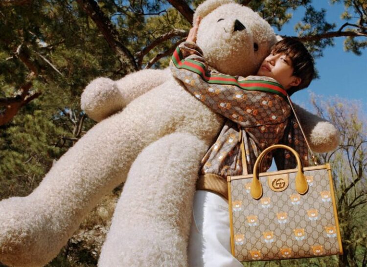 GUCCI（グッチ)がEXOのKAIとコラボ！！新作の限定テディベア