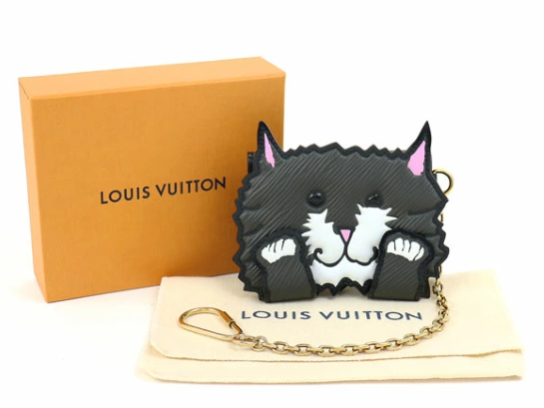 ルイヴィトン【LOUIS VUITTON】M63898 キャット・カードホルダー - 財布